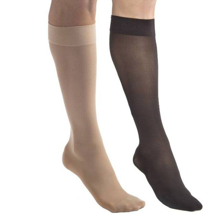 JOBST ULTRASHEER KNEE 20-30 CLOSED TOE PETITE NATURAL LG