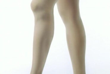 JOBST OPAQUE THIGH 30-40 OPEN TOE DOT CLASSIC BLACK MD