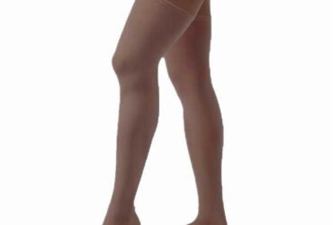 JOBST OPAQUE THIGH 15-20 CLOSED TOE DOT ESPRESSO SM