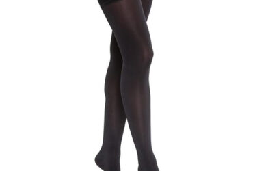 JOBST OPAQUE THIGH 20-30 CLOSED TOE DOT CLASSIC BLACK LG