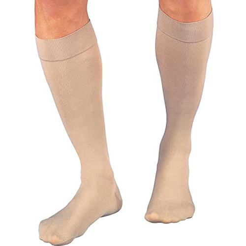 RELIEF KNEE 20-30 CLOSED TOE BEIGE SM