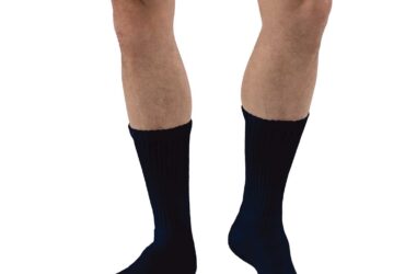 JOBST SENSIFOOT CREW CLOSED TOE BLACK XS