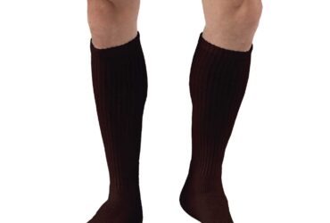 JOBST SENSIFOOT KNEE CLOSED TOE BROWN XL