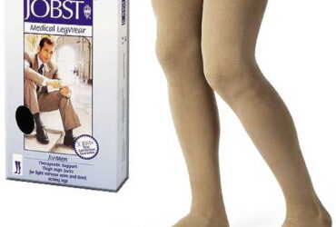 JOBST FOR MEN THIGH 15-20 CLOSED TOE KHAKI XL