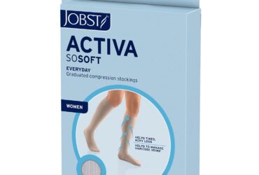 JOBST ACTIVA SOSOFT BROCADE 15-20 KNEE HIGH CT XLG SND