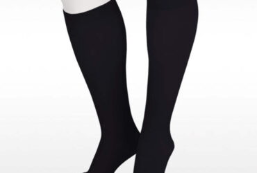 GRADUATED THERAPY 20-30 KNEE CLOSED TOE BLACK SM