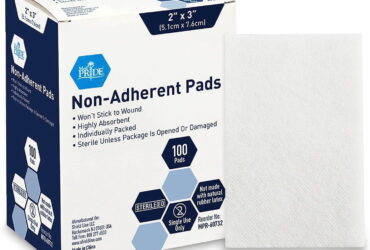 HARTMANN Dressing, Non-Adherent, Latex Free (LF), Sterile, 3" x 4", 100/bx, 24 bx/cs