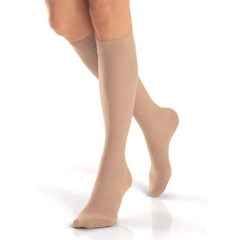 JOBST ULTRASHEER KNEE 30-40 CLOSED TOE PETITE NATURAL LG
