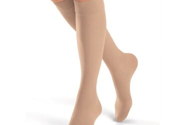 JOBST ULTRASHEER KNEE 30-40 CLOSED TOE SUNTAN LG