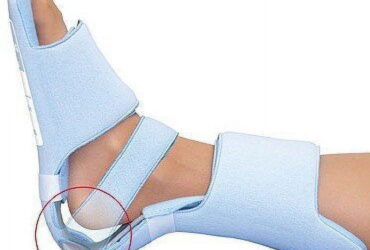 HEALWELL SOFT EASE MULTI AFO/HEEL SUSPENDER BLUE LG/XL