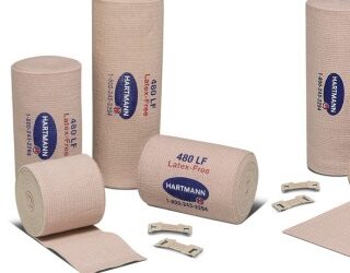 HARTMANN Bandage, Reinforced, Elastic, 3" x 5 yds, Sterile, 10/cs