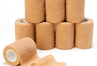 HARTMANN Bandage, Cohesive, Elastic, 3" x 5 yds, 8 Assorted Colors, Latex Free (LF), 24/cs