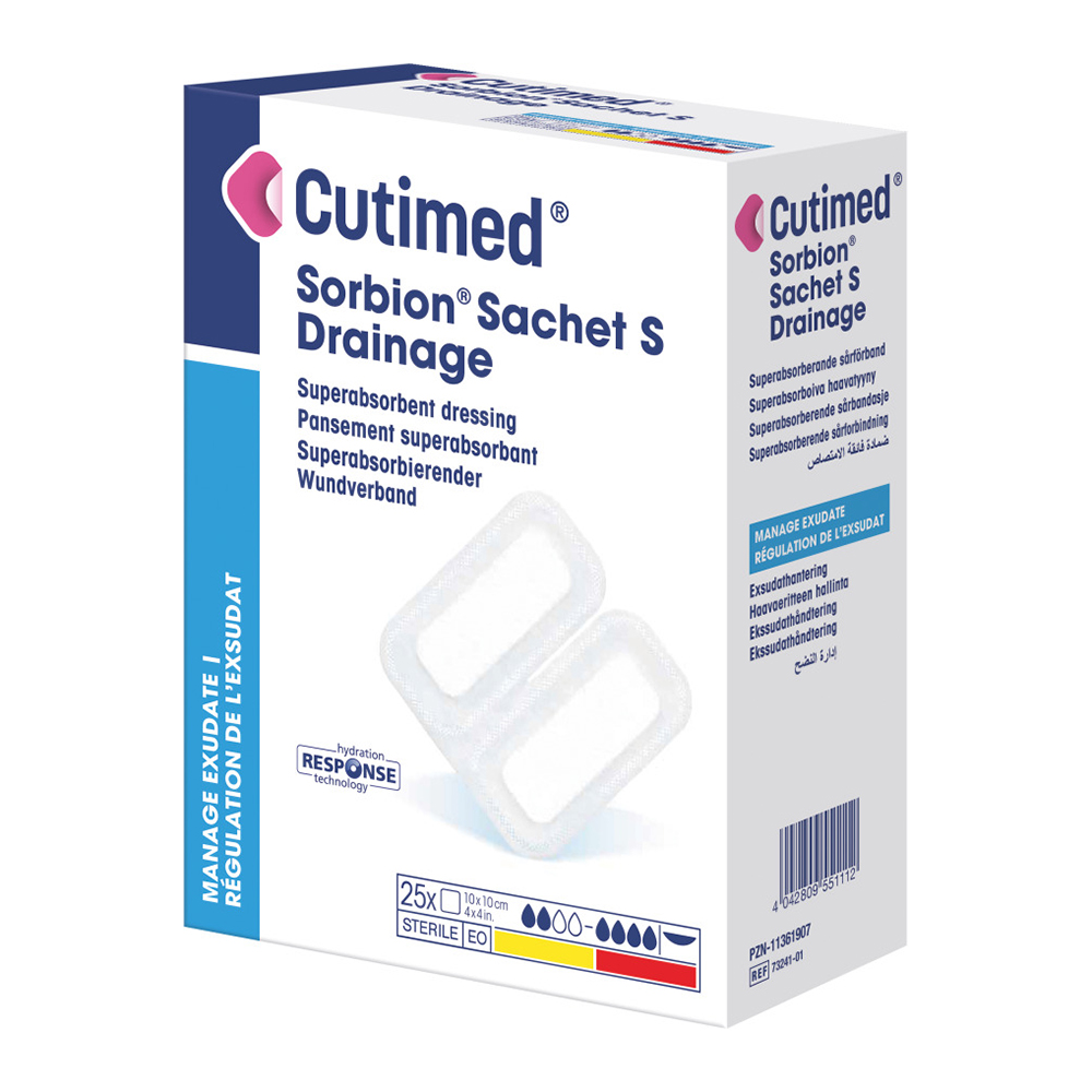 SorbionSachetDrainage-1.jpg CUTIMED SORBION SACHET S DRAINAGE 4 X 4 IN
