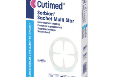 CUTIMED SORBION SACHET MULTI STAR 5.5 IN