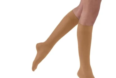 JOBST ULTRASHEER KNEE 15-20 CLOSED TOE SUN BRONZE MD CASE