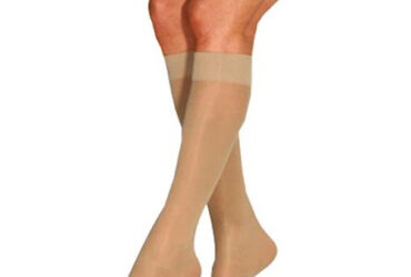 JOBST ULTRASHEER KNEE 8-15 CLOSED TOE SUN BRONZE SM CASE