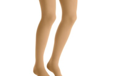 JOBST OPAQUE THIGH 15-20 OPEN TOE DOT NATURAL SM