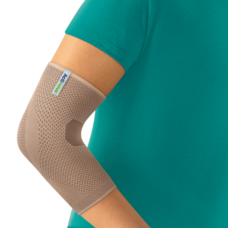 ACTIMOVE MILD ELBOW SUPP MD WHT