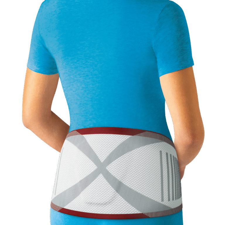 ACTIMOVE LUMBAMOTION 3DBACK SUPP W/PRESSURE PAD WHT LG