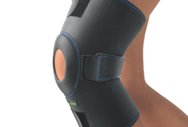 ACTIMOVE KNEE SUPP OPEN PATELLA 2XL BL