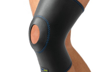 ACTIMOVE KNEE SUPP OPEN PATELLA MD BL