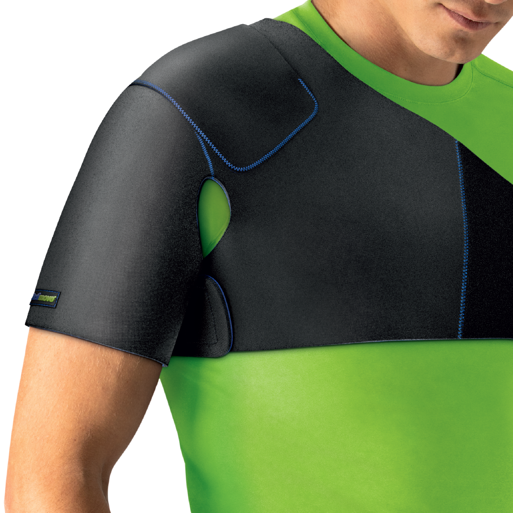 BSN 7557312 ACTIMOVE Actimove Shoulder Support with Pocket for Optional Hot/Cold Pack Large Blue 1 Each BSN 7557312 ACTIMOVE Actimove Shoulder Support with Pocket for Optional Hot/Cold Pack Large Blue 1 Each