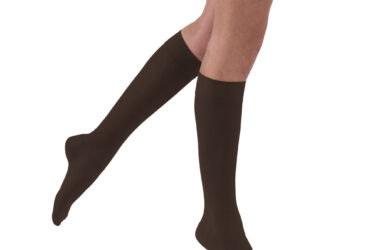 JOBST ULTRASHEER KNEE 15-20 CLOSED TOE ESPRESSO SM