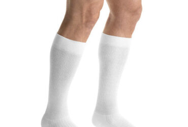 JOBST ACTIVA ATHLETIC 20-30 KNEE HIGH CT LG WHT