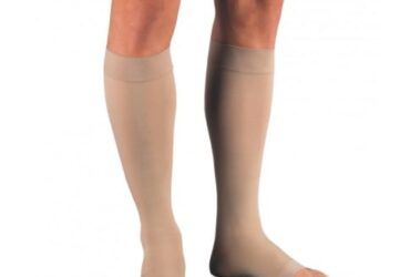 RELIEF KNEE 30-40 OPEN TOE SILICONE BEIGE LGFC
