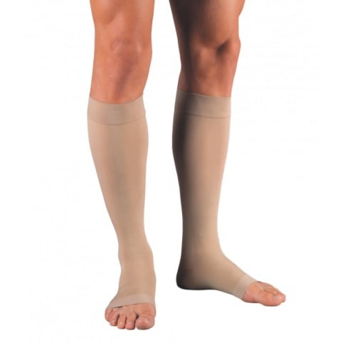 RELIEF KNEE 30-40 OPEN TOE SILICONE BEIGE LGFC