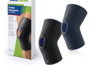 ACTIMOVE KNEE SUPP OPEN PATELLA SM BL