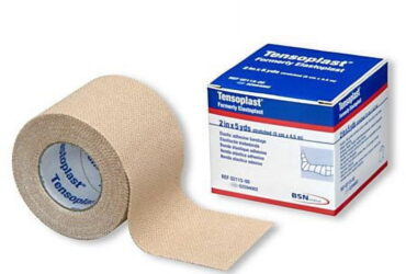 TENSOPLAST BANDAGE ELASTIC ADHESIVE WHT 3INX5YD