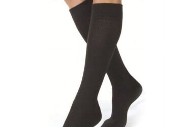 JOBST ACTIVEWEAR KNEE 30-40 CLOSED TOE COOL BLACK LGFC