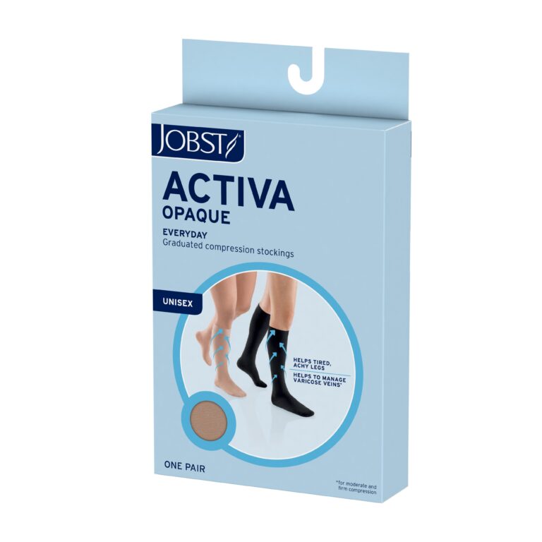 JOBST ACTIVA ATHLETIC 20-30 KNEE HIGH CT XLG WHT