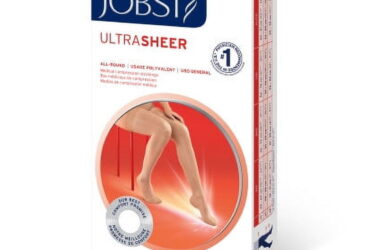 JOBST ULTRASHEER THIGH 30-40 CLOSED TOE LACE SUNTAN XL