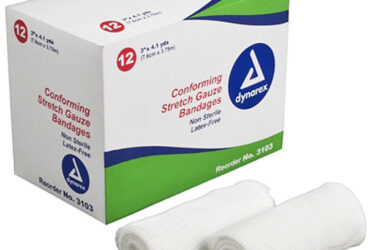 HARTMANN Bandage, 3" x 4.1 yds, Non-Sterile, 12/bg, 8 bg/cs