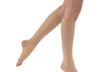 JOBST ULTRASHEER KNEE 20-30 OPEN TOE NATURAL XL