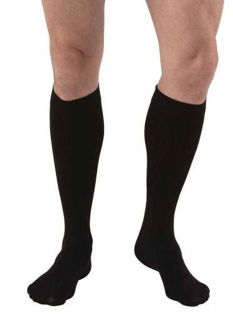 RELIEF KNEE 20-30 CLOSED TOE PETITE BLACK XL