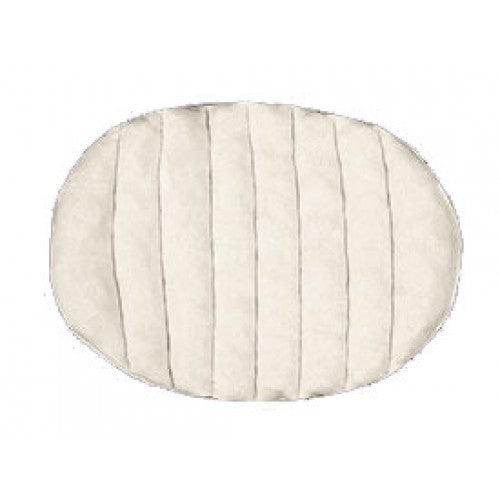 RTW - JOBST JOVIPAD - OVAL POPLITEAL FOSSA - 12.5X20CM - MULTI-CHANNELED - ORGANIC COTTON & SPANDEX / IVORY