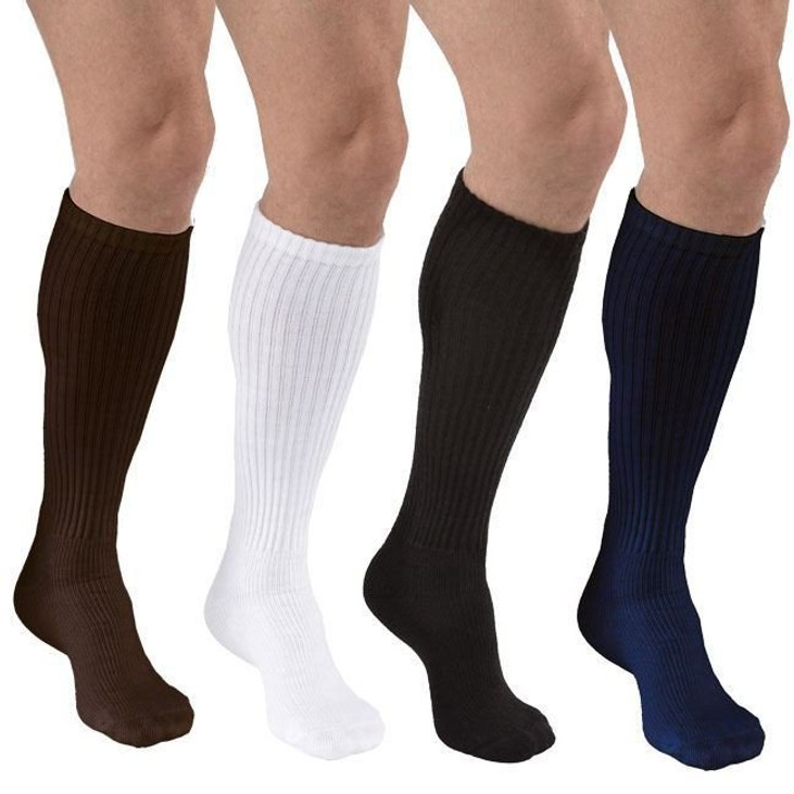 JOBST SENSIFOOT KNEE CLOSED TOE WHITE SM CASE