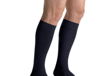 JOBST FOR MEN AMBITION SOFTFIT KNEE 15-20 4 LNG NAVY