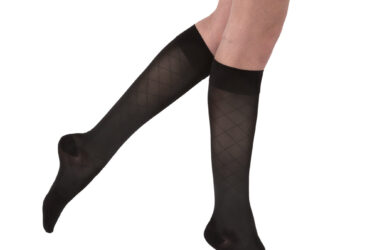 JOBST ULTRASHEER KNEE 15-20 CLOSED TOE ANTHRACITE XL