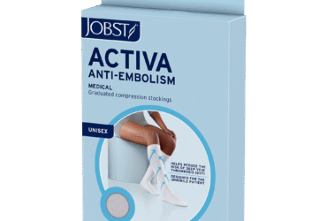 JOBST ACTIVA ANTI EM 18 THIGH HIGH OT MD WHT