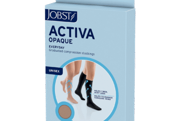 JOBST ACTIVA OPAQUE 15-20 WAIST HIGH CT SM BLK