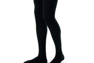 JOBST FOR MEN THIGH 15-20 CLOSED TOE BLACK MD