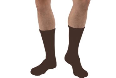 JOBST SENSIFOOT CREW CLOSED TOE BROWN XL