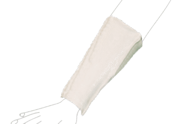 RTW - JOBST PITPAK - ROUND - 10CM - LOOSE FILL - ORGANIC COTTON & SPANDEX / IVORY