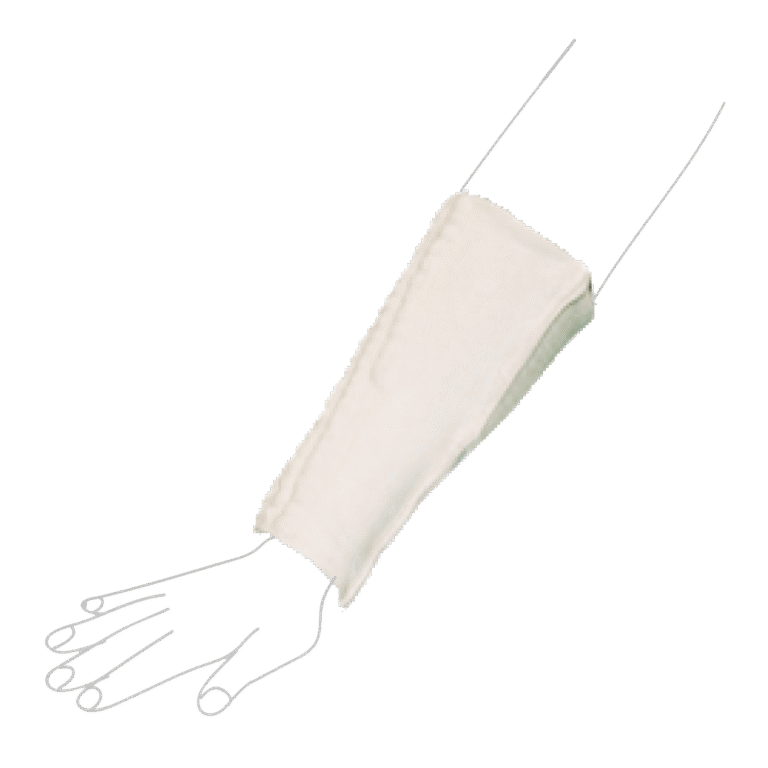 RTW - JOBST PITPAK - ROUND - 10CM - LOOSE FILL - ORGANIC COTTON & SPANDEX / IVORY