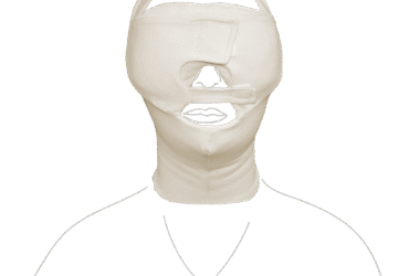 RTW - NECK PAD - PERI-AURICULAR - LARGE / XLARGE - ORGANIC COTTON & SPANDEX / IVORY