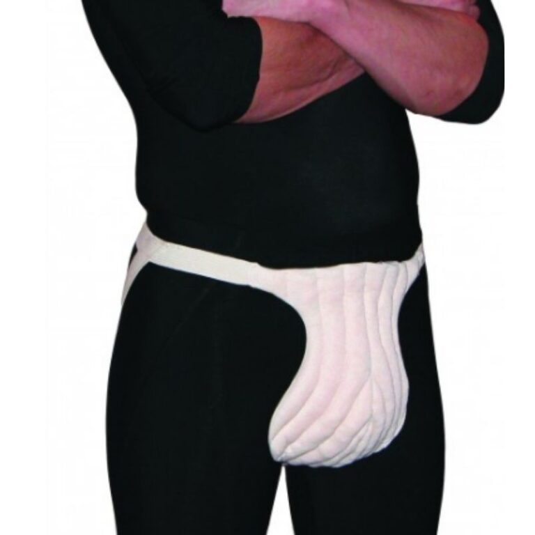 RTW - MALE GENITAL PAD WITHOUT STRAPS - MEDIUM - POLARTEC POWER DRY / BUFF